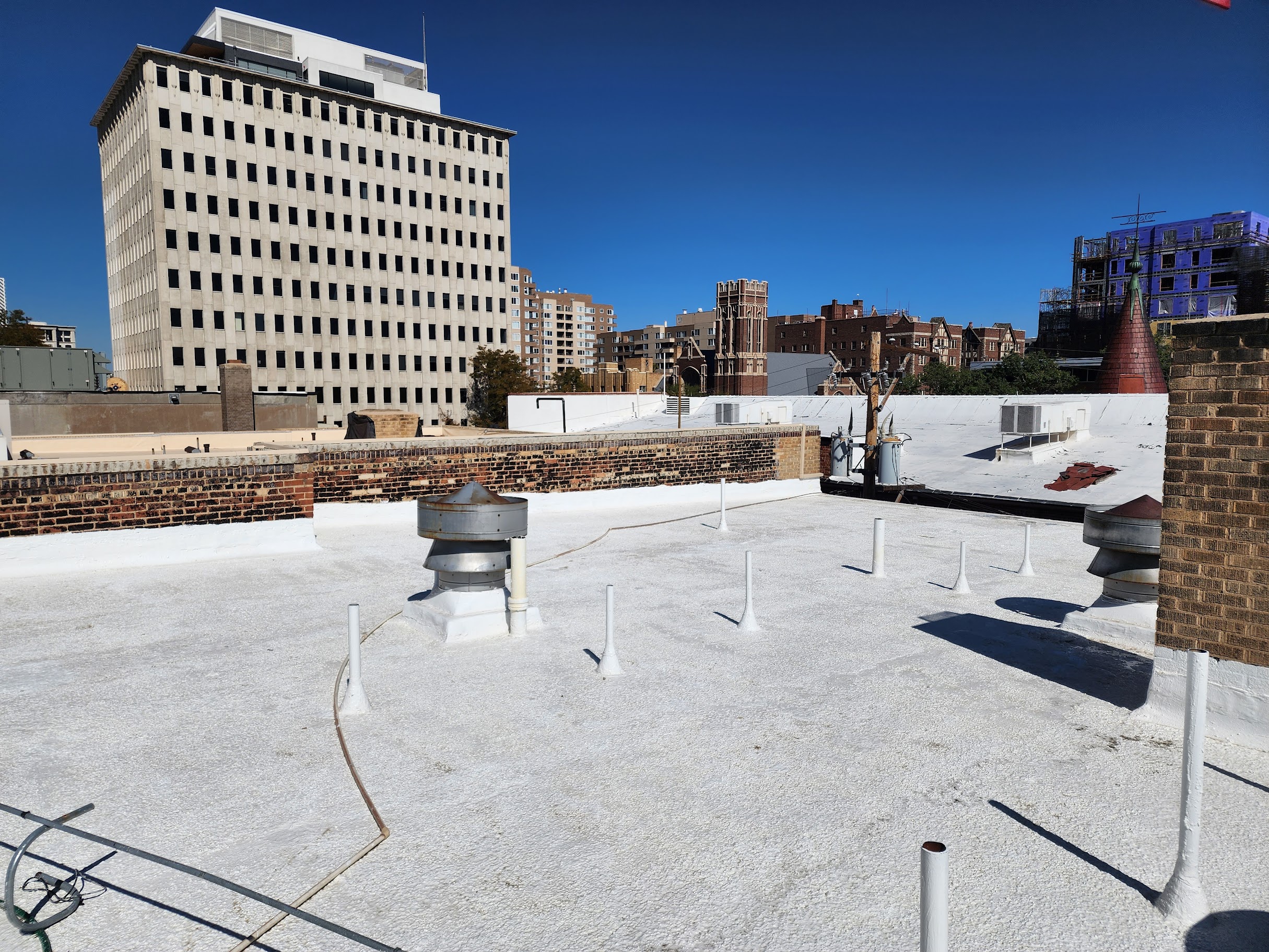 flat roof coating