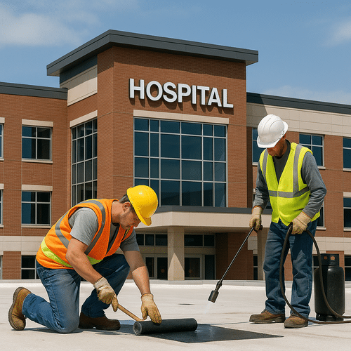hospital roofing